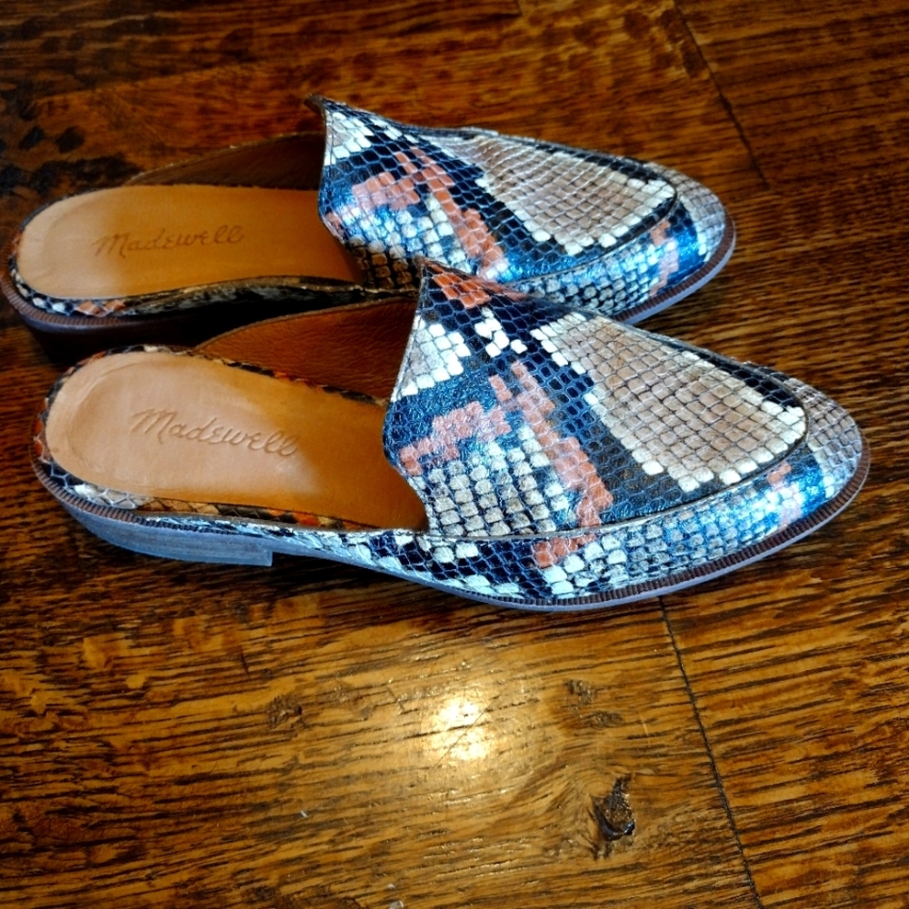 Madewell flat mules, size 6 1/2